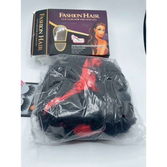 LEOSA Afro Headband Wig Short Afro Kinky Curly Wigs for Black Women,Natural Blac - Picture 8 of 8